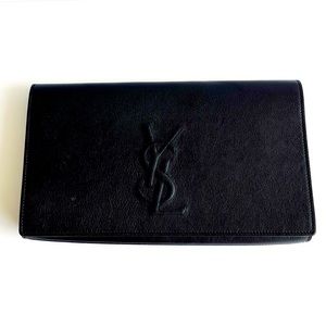 100% authentic YSL classic style clutch